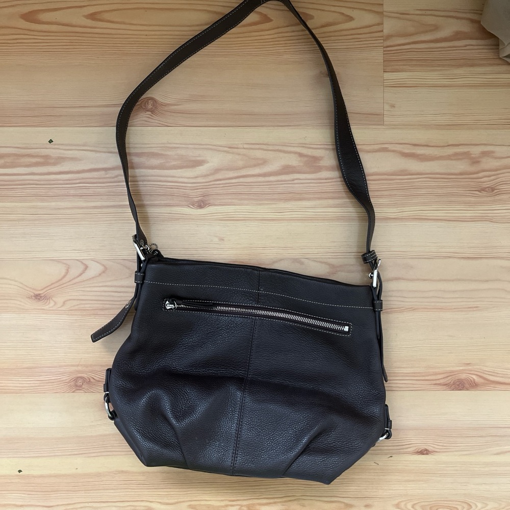 Vintage Brown Shoulder Coach Bag